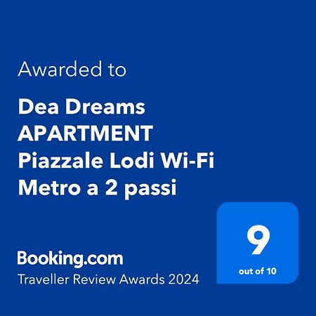 Dea Dreams Apartment Piazzale Lodi Wi-Fi Metro A 2 Passi Milan Exterior photo